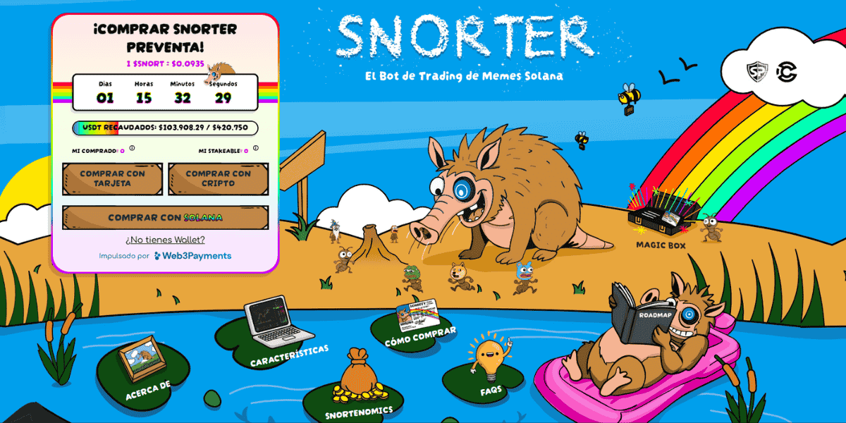 La nueva criptomoneda Snorter irrumpe en el mercado: comienza la ICO de la memecoin que podría liderar el próximo rally alcista